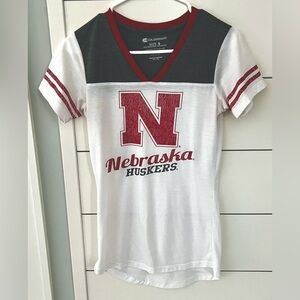 Women’s Nebraska Huskers V-Neck Tee